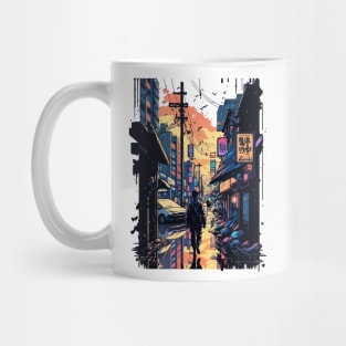 Japanese Street Cyberpunk Tokyo Streetwear Mug